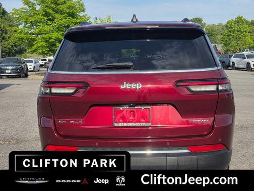 Velvet Red Pearlcoat 2022 Jeep Grand Cherokee L Laredo