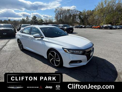 Platinum White Pearl 2020 Honda Accord Sport 2.0T