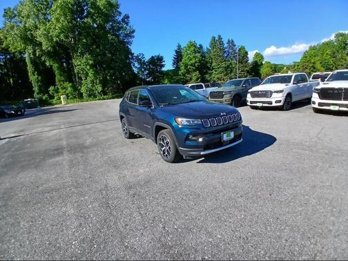 Fathom Blue Pearl-Coat Exterior Paint 2026 Jeep Compass Limited