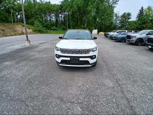 Bright White Clear-Coat Exterior Paint 2026 Jeep Compass Limited