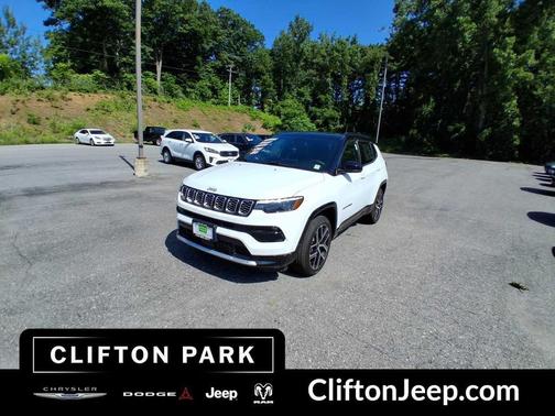 Bright White Clearcoat 2025 Jeep Compass Limited