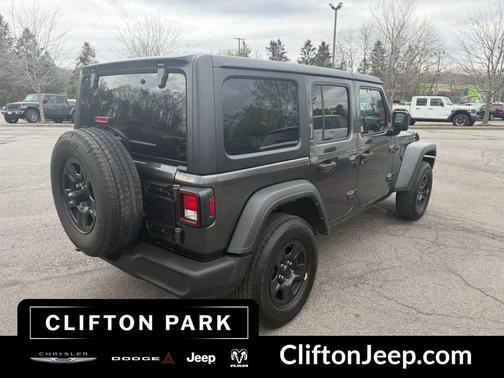 Granite Crystal Metallic Clearcoat 2022 Jeep Wrangler Unlimited Sport