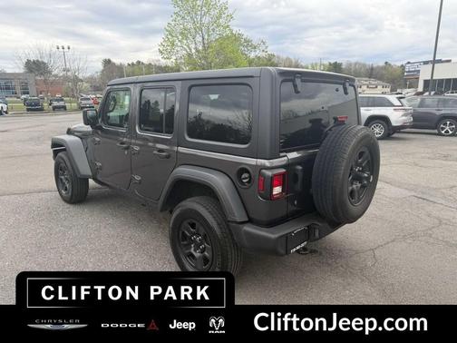 Granite Crystal Metallic Clearcoat 2022 Jeep Wrangler Unlimited Sport