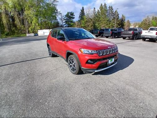 Red Hot Pearl-Coat Exterior Paint 2026 Jeep Compass Limited