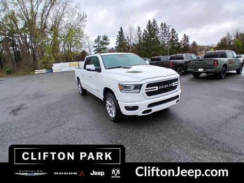 Bright White Clearcoat 2023 RAM 1500 Laramie