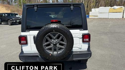 Bright White Clearcoat 2025 Jeep Wrangler Sport S