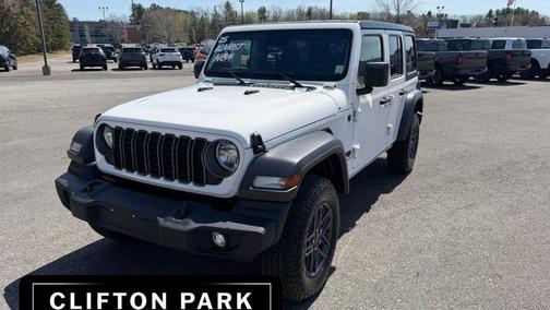Bright White Clearcoat 2025 Jeep Wrangler Sport S