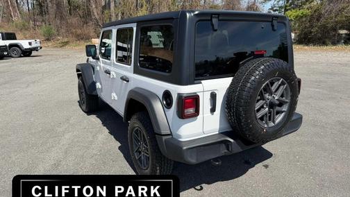 Bright White Clearcoat 2025 Jeep Wrangler Sport S