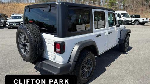 Bright White Clearcoat 2025 Jeep Wrangler Sport S