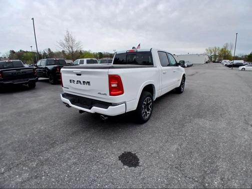 Bright White Clear-Coat Exterior Paint 2026 RAM 1500 Laramie