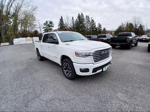 Bright White Clear-Coat Exterior Paint 2026 RAM 1500 Laramie