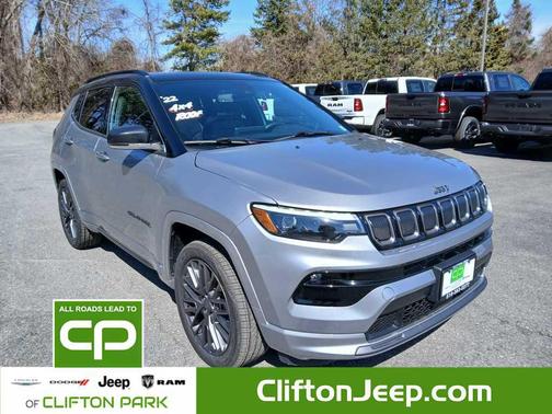 Billet Silver Metallic Clearcoat 2022 Jeep Compass High Altitude