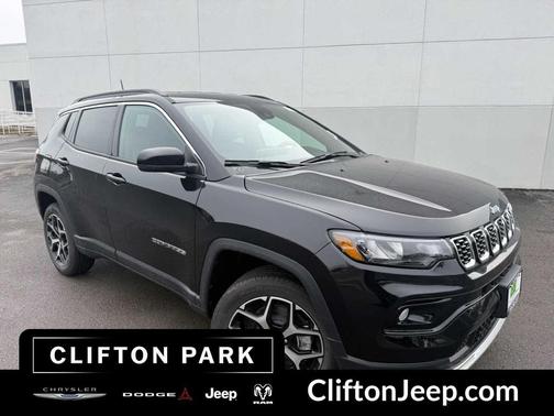 Diamond Black Crystal Pearl-Coat Exterior Paint 2026 Jeep Compass Limited