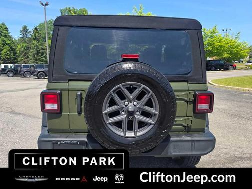 Sarge Green Clearcoat 2024 Jeep Wrangler Sport S