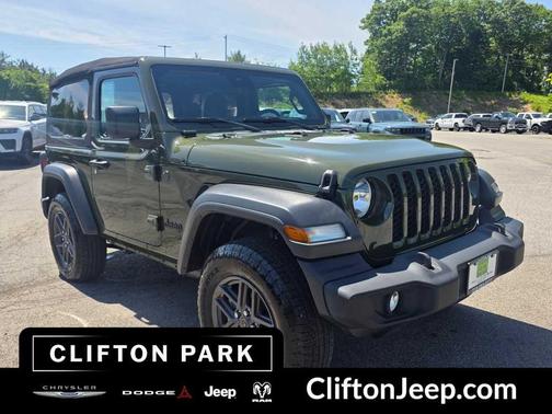 Sarge Green Clearcoat 2024 Jeep Wrangler Sport S
