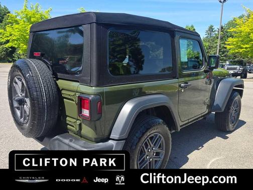 Sarge Green Clearcoat 2024 Jeep Wrangler Sport S