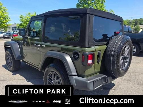 Sarge Green Clearcoat 2024 Jeep Wrangler Sport S