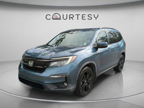 Modern Steel Metallic 2021 Honda Pilot Special Edition