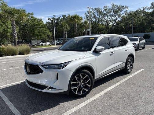 Lunar Silver Metallic 2023 Acura MDX Technology