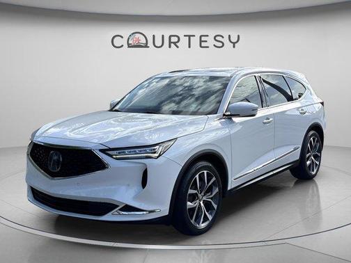 White 2023 Acura MDX Technology