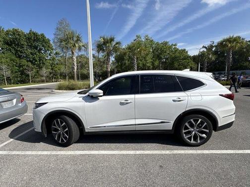Lunar Silver Metallic 2023 Acura MDX Technology