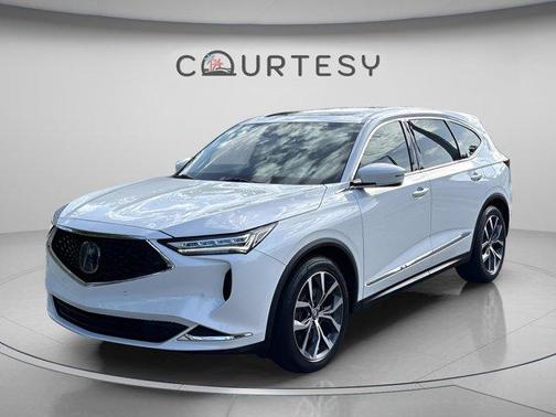 White 2023 Acura MDX Technology