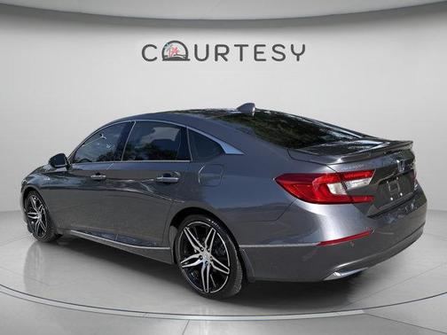 Modern Steel Metallic 2022 Honda Accord Hybrid Touring