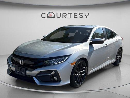 Lunar Silver Metallic 2020 Honda Civic Si Base