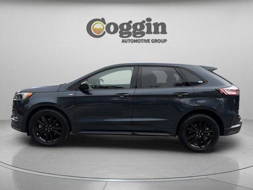 Blue Metallic 2024 Ford Edge ST Line