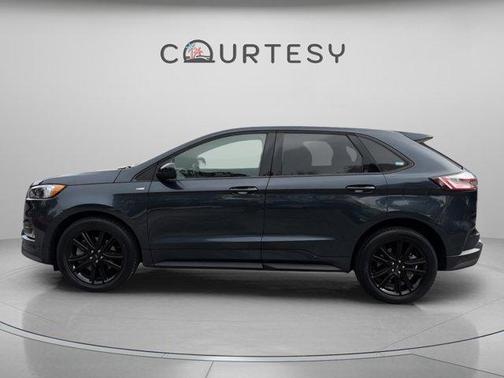 Blue Metallic 2024 Ford Edge ST Line