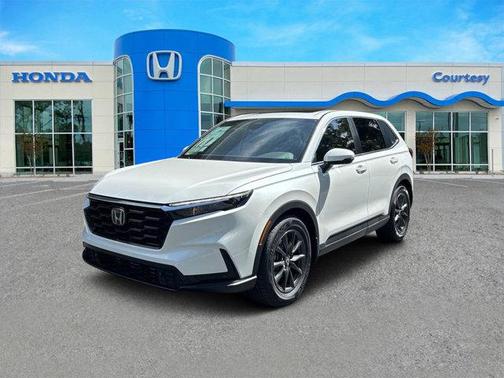 Platinum White Pearl 2026 Honda CR-V EX-L