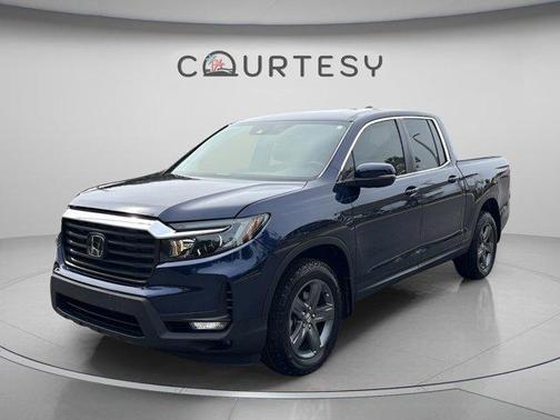 Blue 2023 Honda Ridgeline RTL