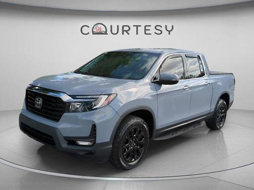 Modern Steel Metallic 2023 Honda Ridgeline RTL-E