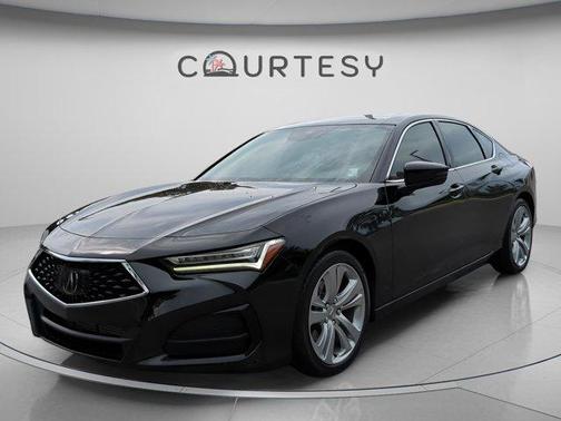Majestic Black Pearl 2023 Acura TLX Technology
