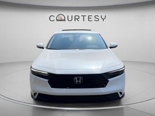 Lunar Silver Metallic 2023 Honda Accord Hybrid EX-L