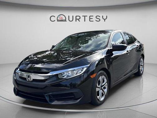 Crystal Black Pearl 2017 Honda Civic LX