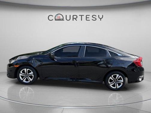 Crystal Black Pearl 2017 Honda Civic LX