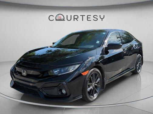 Crystal Black Pearl 2021 Honda Civic EX