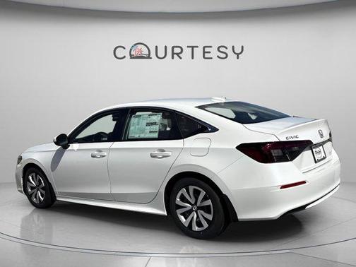 Platinum White Pearl 2026 Honda Civic LX
