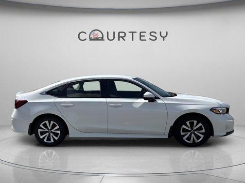 Platinum White Pearl 2026 Honda Civic LX
