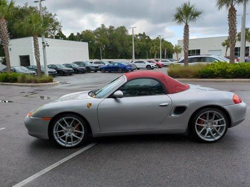 Polar Silver Metallic 2001 Porsche Boxster