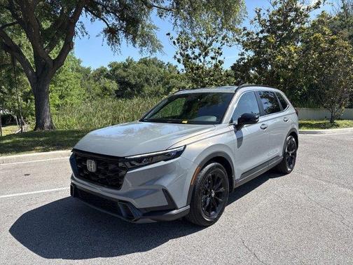 Urban Gray Pearl 2023 Honda CR-V Hybrid Sport