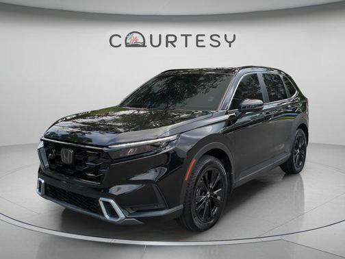 Lunar Silver Metallic 2024 Honda CR-V Hybrid Sport Touring