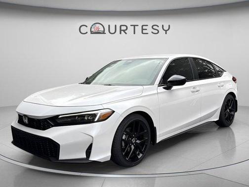 Platinum White Pearl 2026 Honda Civic Sport