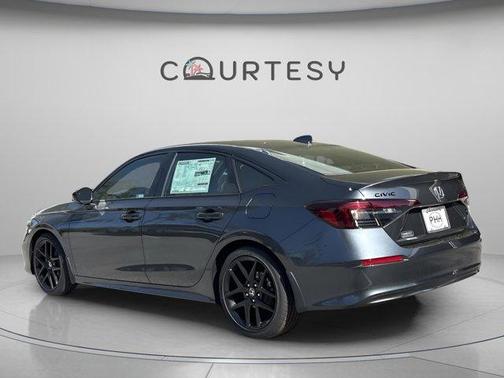 Meteorite Gray Metallic 2026 Honda Civic Sport