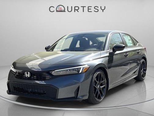 Meteorite Gray Metallic 2026 Honda Civic Sport