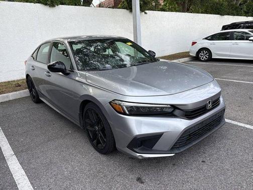 Lunar Silver Metallic 2023 Honda Civic Sport