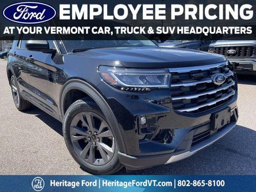 AGATE BLACK METALLIC 2026 Ford Explorer Active w/200A Pkg