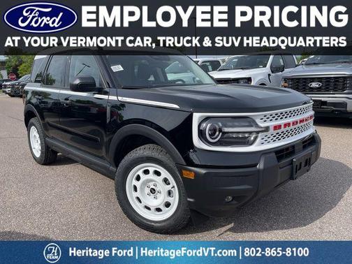 SHADOW BLACK 2026 Ford Bronco Sport Heritage