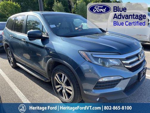 Blue 2018 Honda Pilot EX